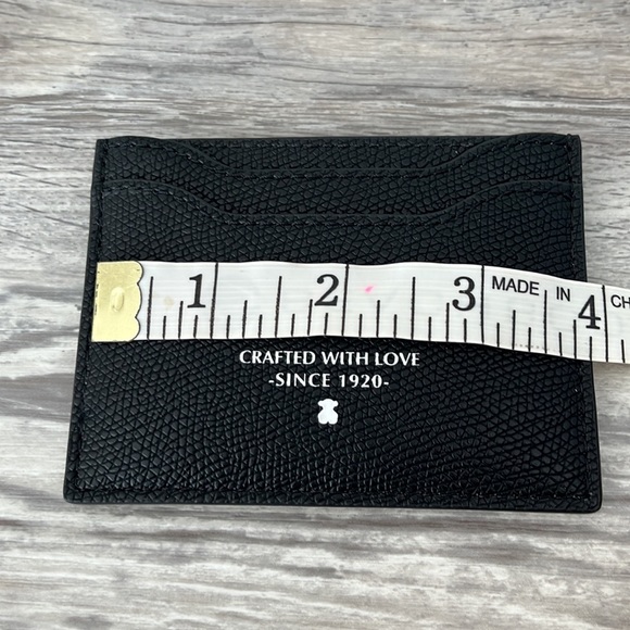 TOUS Black card holder new with tags - Picture 4 of 5